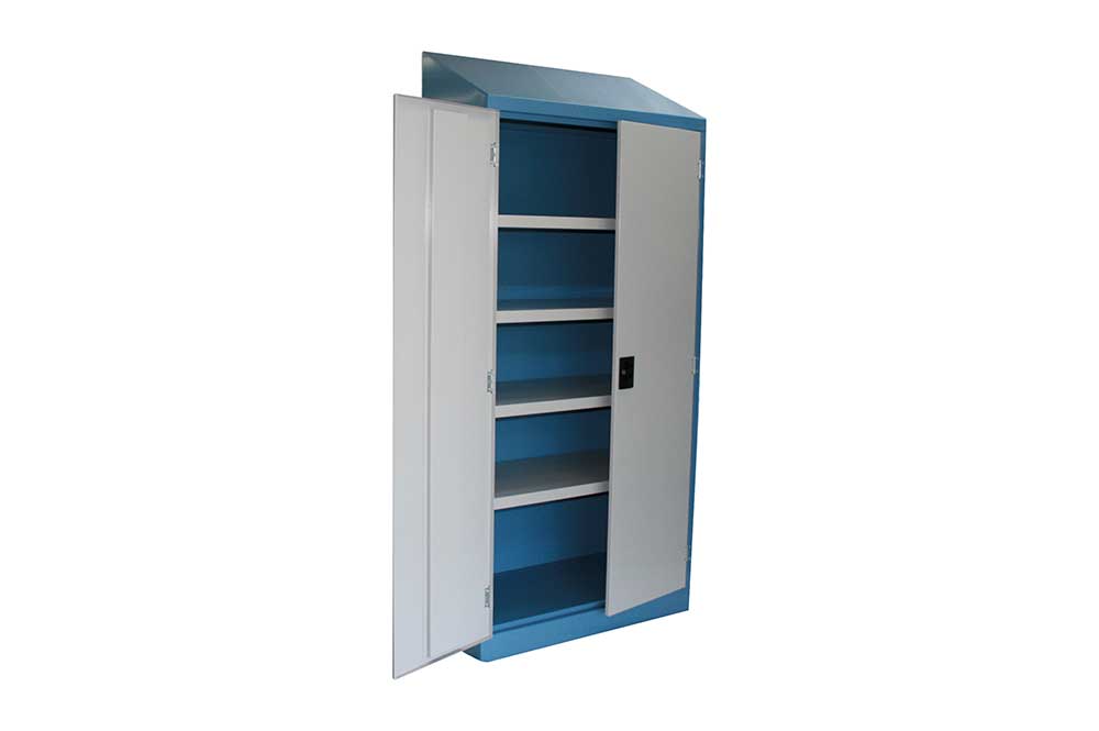 Slope Top Cupboard