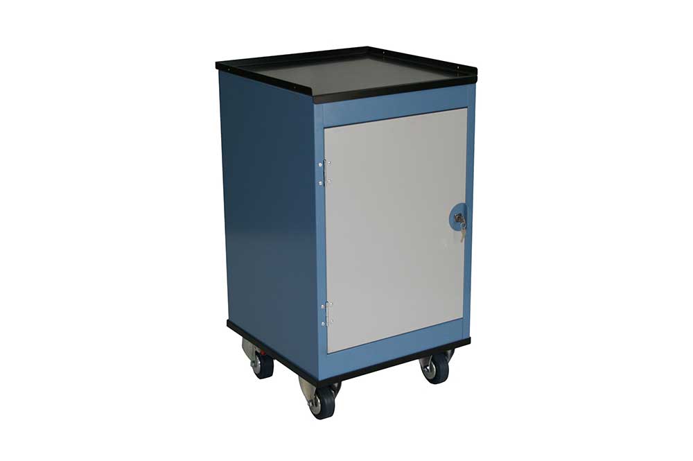 BCL Mobile Workstation With Cupboard
