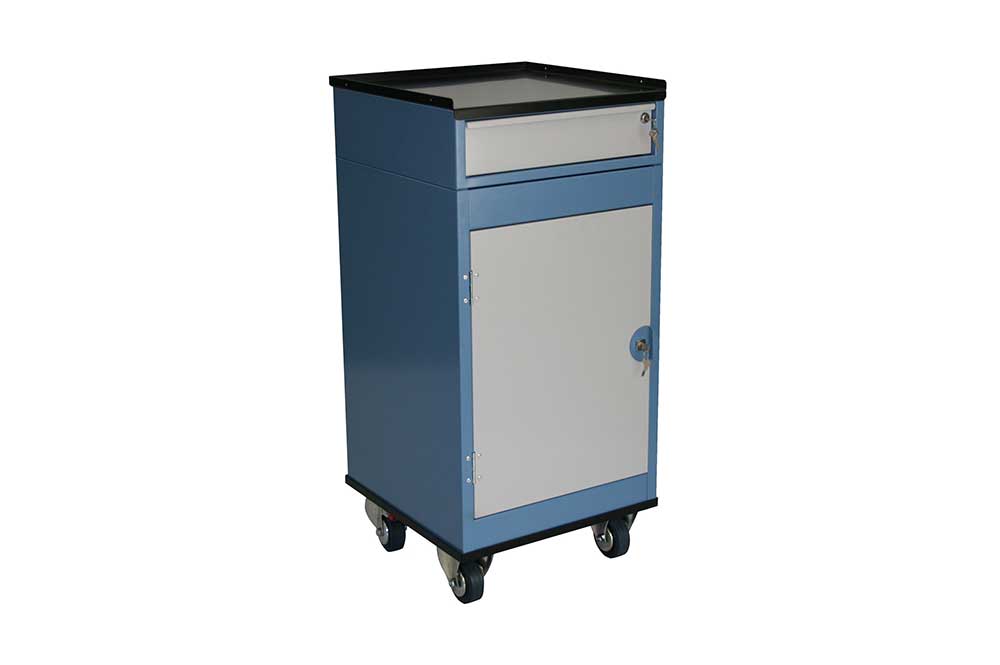 BDC Mobile Workstation With Cupboard and Drawer Unit