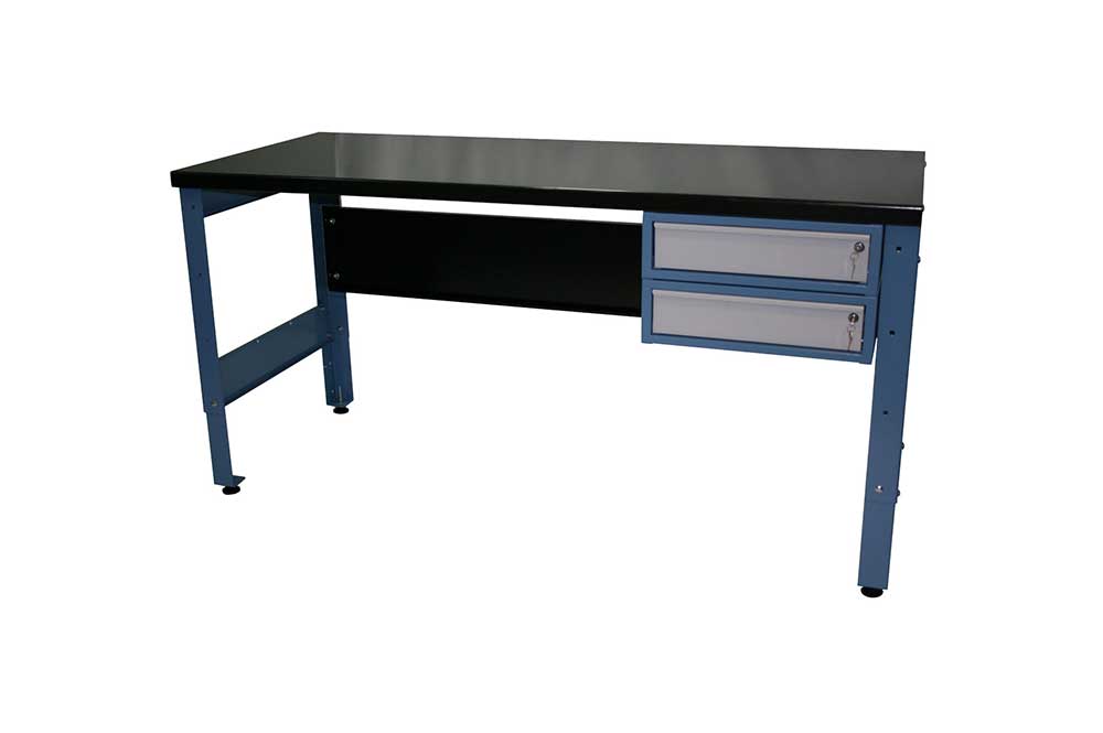 G4-189-T1 Heavy Duty Workbench With Two Drawer Unit